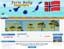Tablet Screenshot of ferieboliggrancanaria.com